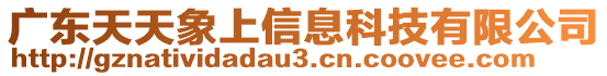 廣東天天象上信息科技有限公司