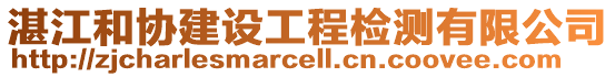 湛江和協(xié)建設(shè)工程檢測(cè)有限公司