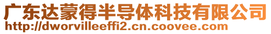 廣東達蒙得半導體科技有限公司