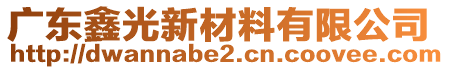 廣東鑫光新材料有限公司