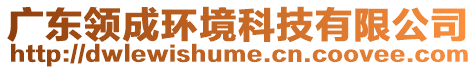 廣東領成環(huán)境科技有限公司