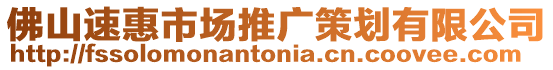 佛山速惠市場(chǎng)推廣策劃有限公司