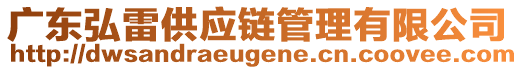 廣東弘雷供應(yīng)鏈管理有限公司