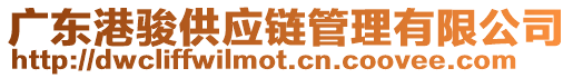 廣東港駿供應鏈管理有限公司
