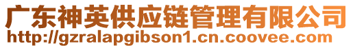 廣東神英供應(yīng)鏈管理有限公司