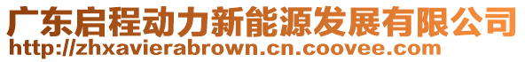 廣東啟程動力新能源發(fā)展有限公司