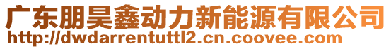 廣東朋昊鑫動力新能源有限公司