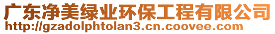 廣東凈美綠業(yè)環(huán)保工程有限公司