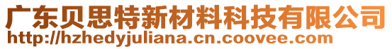 廣東貝思特新材料科技有限公司