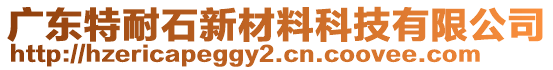 廣東特耐石新材料科技有限公司