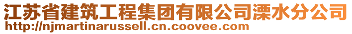 江蘇省建筑工程集團有限公司溧水分公司