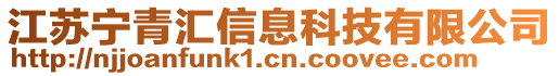 江蘇寧青匯信息科技有限公司