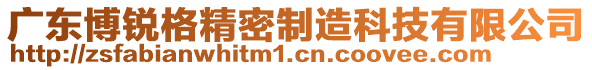 廣東博銳格精密制造科技有限公司