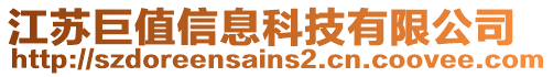 江蘇巨值信息科技有限公司