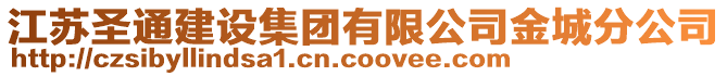 江蘇圣通建設(shè)集團(tuán)有限公司金城分公司