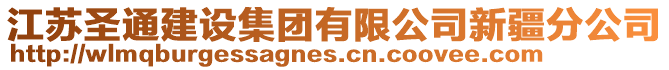 江蘇圣通建設集團有限公司新疆分公司