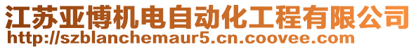 江蘇亞博機電自動化工程有限公司