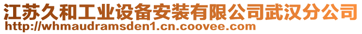江蘇久和工業(yè)設(shè)備安裝有限公司武漢分公司