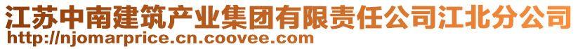 江蘇中南建筑產(chǎn)業(yè)集團(tuán)有限責(zé)任公司江北分公司