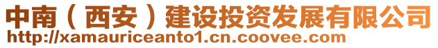 中南(西安)建設投資發展有限公司