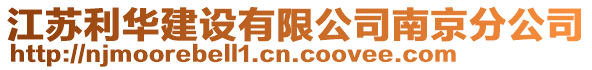 江蘇利華建設有限公司南京分公司