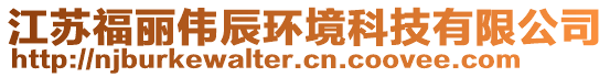 江蘇福麗偉辰環(huán)境科技有限公司