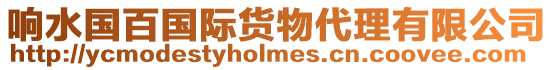 響水國百國際貨物代理有限公司