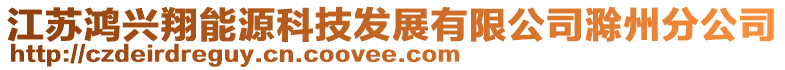 江蘇鴻興翔能源科技發展有限公司滁州分公司