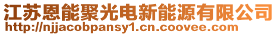 江蘇恩能聚光電新能源有限公司