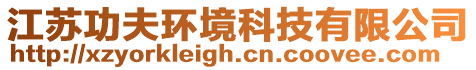 江蘇功夫環境科技有限公司