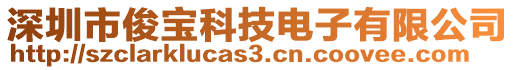 深圳市俊寶科技電子有限公司