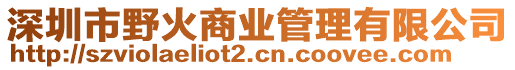 深圳市野火商業(yè)管理有限公司