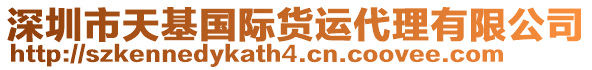 深圳市天基國(guó)際貨運(yùn)代理有限公司