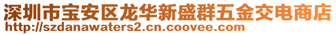 深圳市寶安區(qū)龍華新盛群五金交電商店