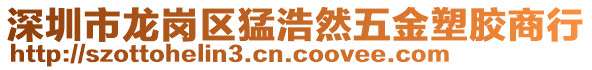 深圳市龍崗區(qū)猛浩然五金塑膠商行