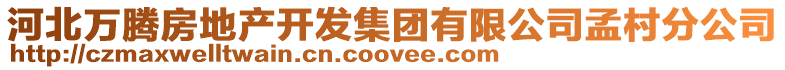 河北萬騰房地產開發集團有限公司孟村分公司