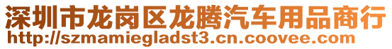 深圳市龍崗區(qū)龍騰汽車用品商行