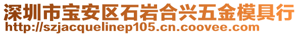 深圳市寶安區(qū)石巖合興五金模具行