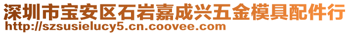 深圳市寶安區(qū)石巖嘉成興五金模具配件行