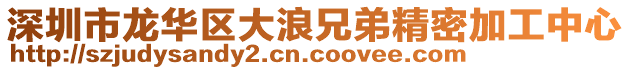 深圳市龍華區(qū)大浪兄弟精密加工中心