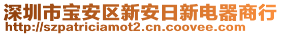 深圳市寶安區(qū)新安日新電器商行