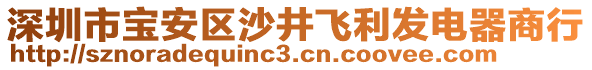 深圳市寶安區(qū)沙井飛利發(fā)電器商行