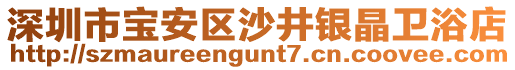 深圳市寶安區(qū)沙井銀晶衛(wèi)浴店