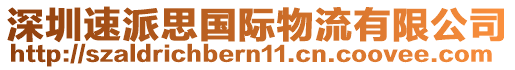 深圳速派思國際物流有限公司