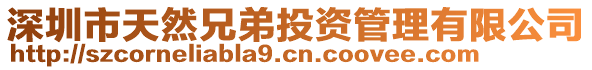 深圳市天然兄弟投資管理有限公司