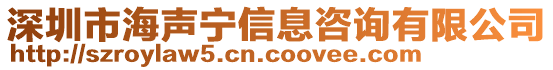 深圳市海聲寧信息咨詢有限公司