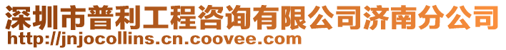 深圳市普利工程咨詢有限公司濟(jì)南分公司