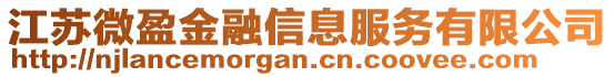 江蘇微盈金融信息服務(wù)有限公司