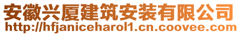 安徽興廈建筑安裝有限公司