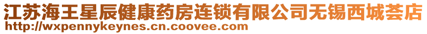 江蘇海王星辰健康藥房連鎖有限公司無錫西城薈店